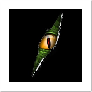 Reptile Eye Posters and Art